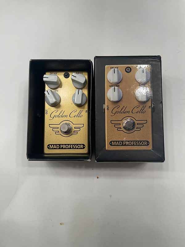 Mad Professor Golden Cello Overdrive Delay Guitar Effect Pedal image 1