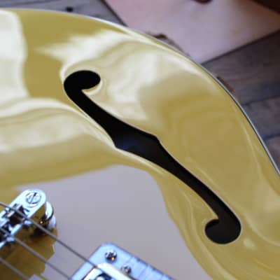 GRETSCH "G2604T Limited Edition Streamliner Rally ,Two-Tone Bamboo Yellow Copper Metallic" image 5