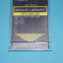 Roland SN-R8-02 Jazz Brush Sound Data ROM Card for R-8 R8mkII R8m
