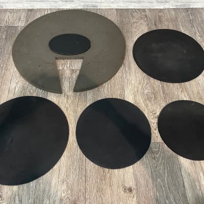 Drum Cymbal Silencer Practice Rubber Pads x5 #DK15 image 1