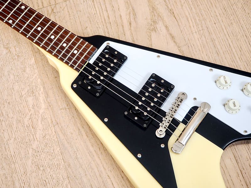 1984 Greco MSV-650 Michael Schenker Flying V Model Electric Guitar Japan  Fujigen