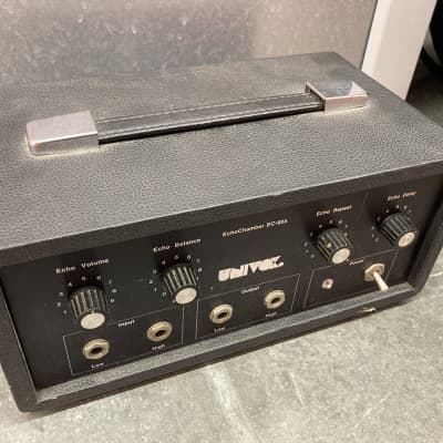 Univox EchoChamber EC-80A Tape Echo 1970s - Black image 3