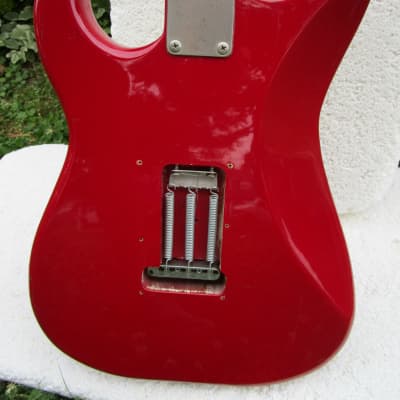 Fresher  Straighter Guitar, 1980's,  Japan,  Dakota Red Finish,  Gig Bag image 8