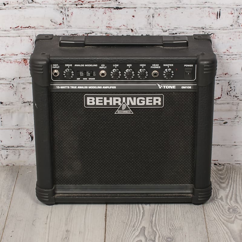 Behringer VTone GM108 Guitar Combo Amplifier x8227 Reverb