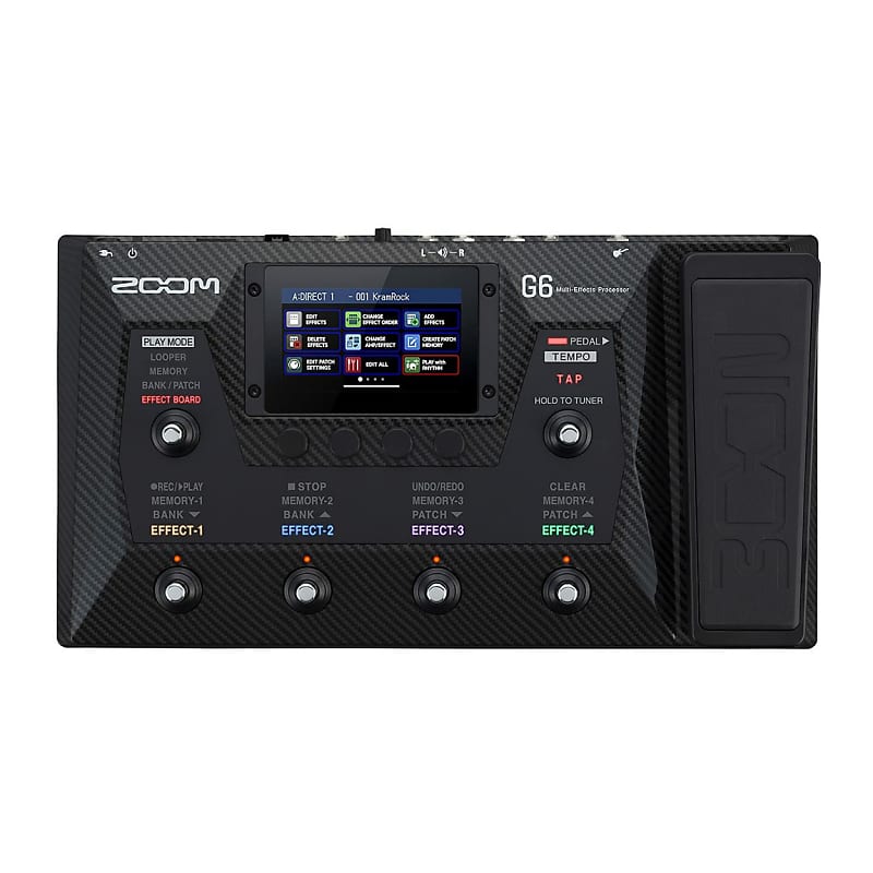 Zoom Multi-Effects Guitar Processor with Expression Pedal image 1