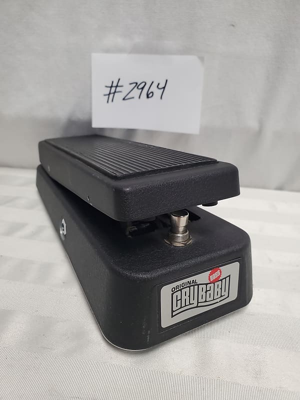 DUNLOP CRY BABY ORIGINAL WAH GCB-100 PEDAL #2964 GOOD USED WORKING CONDITION