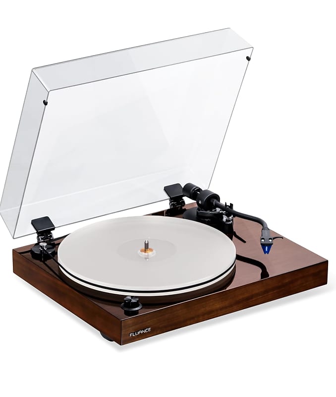 Fluance RT85 Reference HiFi Turntable with Ortofon 2M Blue Elliptical Cartridge  			