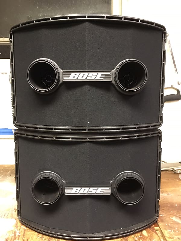 Bose 802 Series II Speakers with hard case covers