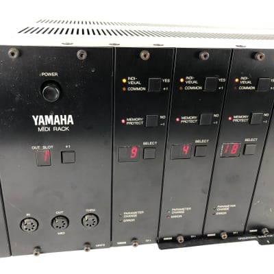 Yamaha TX116 Midi Rack FM Synthesizer with 3 TF1 Modules image 2