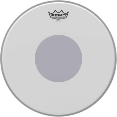 Remo CS-0112-10 Controlled Sound Coated Drumhead - 12 inch - with Black Dot