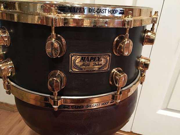 MAPEX】 Maple Deluxe 14×6.5 BLACK PANTHER-