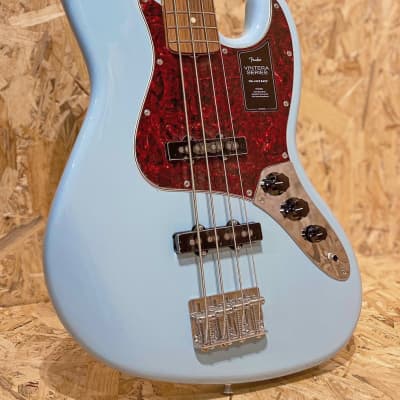 Fender Vintera 60s Jazz Bass - Daphne Blue, Pau Ferro for sale