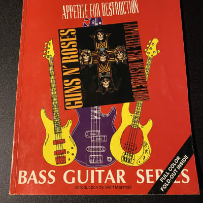 Guns N Roses Appetite for Destruction Bass Tablature Book image 1