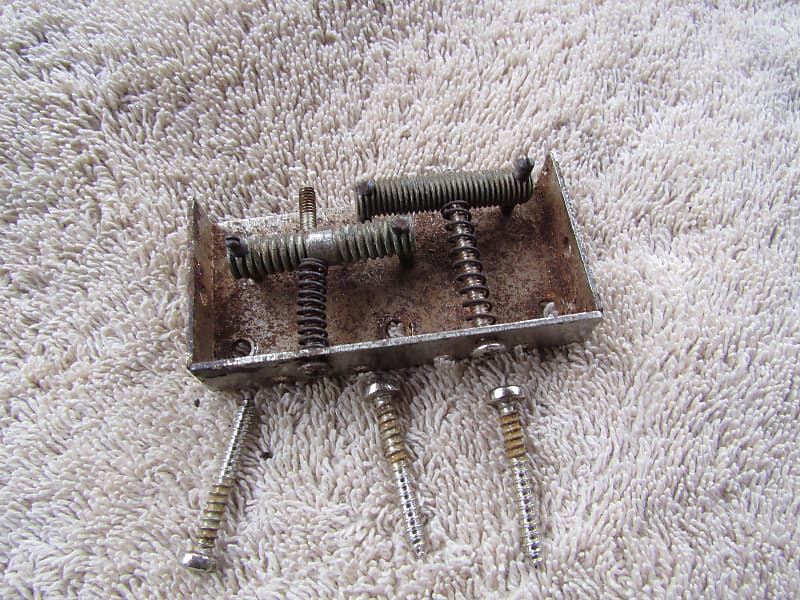 Vox Bass Guitar Bridge Vintage Vox Bass Bridge From The Reverb