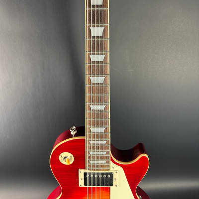 Used Epiphone Les Paul Standard 1960 v3 Heritage Cherry Burst w/case TSU19929 image 7