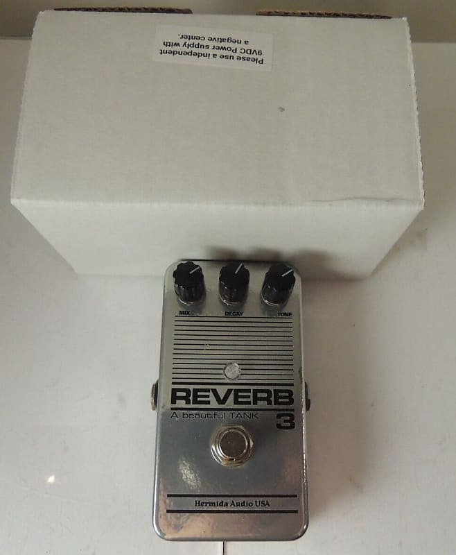 Hermida Audio Reverb 3 Effects Pedal Lovepedal Free US Shipping image 1
