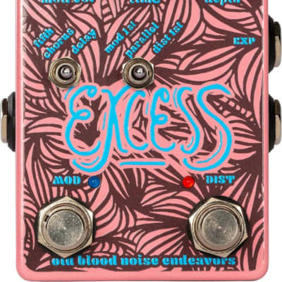 Old Blood Noise Excess V2 Chorus/Distortion/Delay Pedal image 1