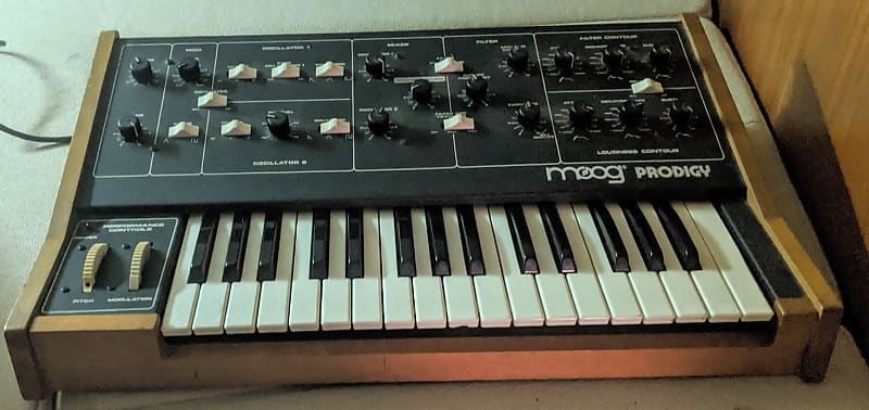 Moog Prodigy 32-Key Monophonic Analog Synthesizer 1979 - 1984 - Black image 1