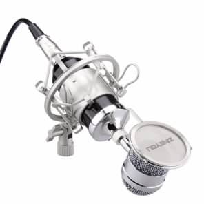 Studio Recording Condenser Microphone Set Professional XLR Condenser Mic w Accessories image 2