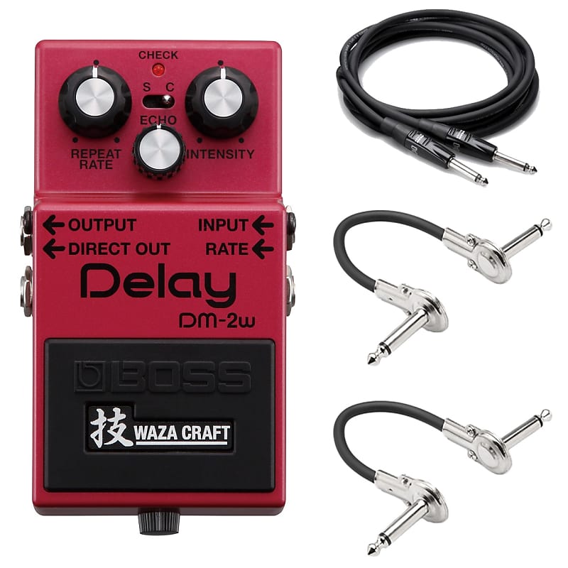 New Boss DM-2W Waza Craft Analog Delay Guitar Effects Pedal!