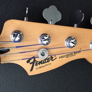 Fender Precision Bass MIM 90s Black | Reverb