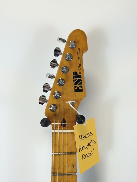 スーパーセール ESP Vintage Plus Black | Reverb ギター