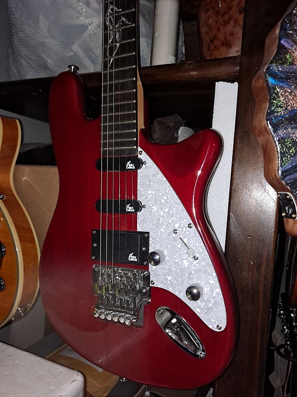 Juicy Guitars SPM F 2023 - Candy Red Gloss image 1