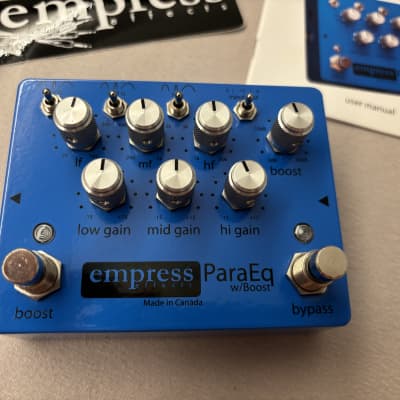 Empress ParaEQ with Boost | Reverb