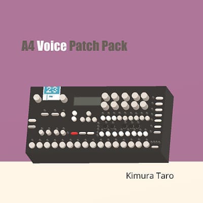 Kimura Taro A4 Voice Patch Pack for sale