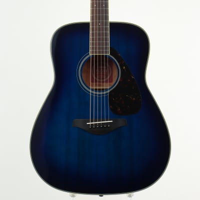 Yamaha FG720S-OBB Dreadnought Acoustic Guitar Ocean Blue Burst