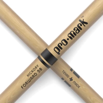 ProMark TX5BN Classic Forward 5B Hickory Drumstick, Oval Nylon Tip image 4
