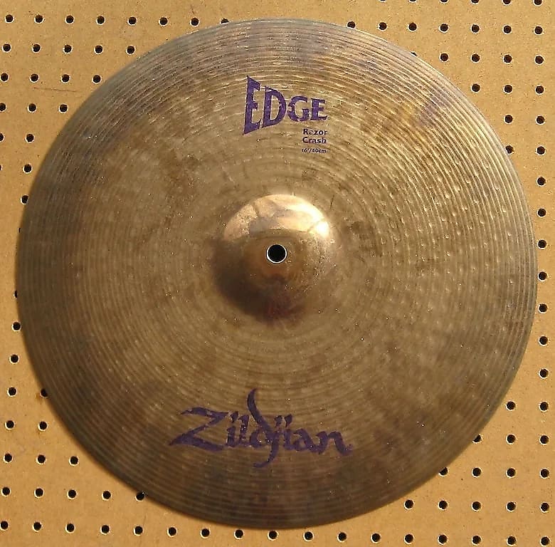 Zildjian 16" Edge Razor Crash Cymbal 1996 - 2001 image 1