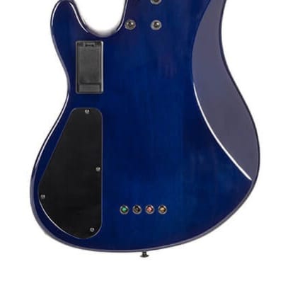 Cort GB-Fusion 4 Blue Burst w/Gigbag (B Stock) image 2