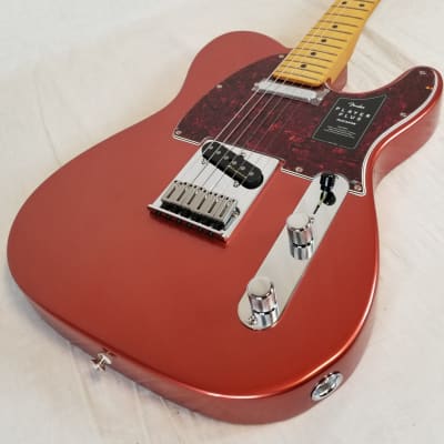 Fender Player Plus Telecaster, Maple Fingerboard, Aged Candy Apple Red W/Deluxe Gig Bag image 4