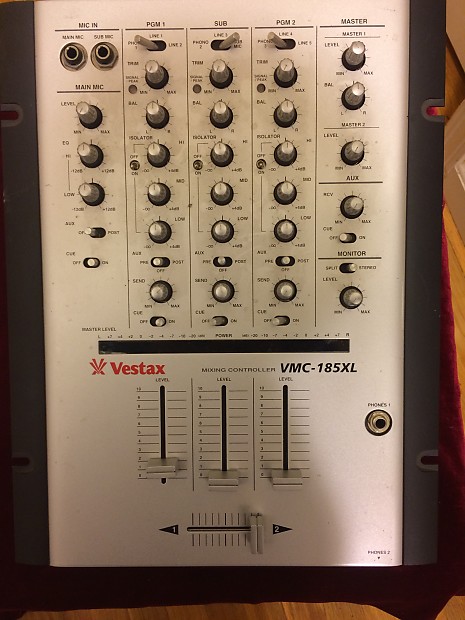 Vestax VMC-185XL Silver