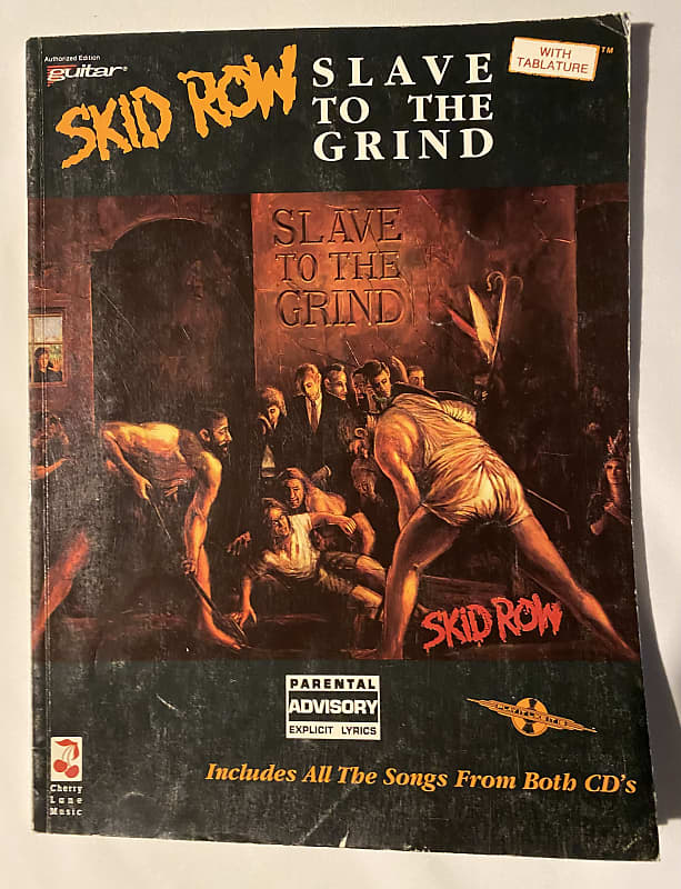 Skid Row Slave to the Grind Tablature Book Reverb