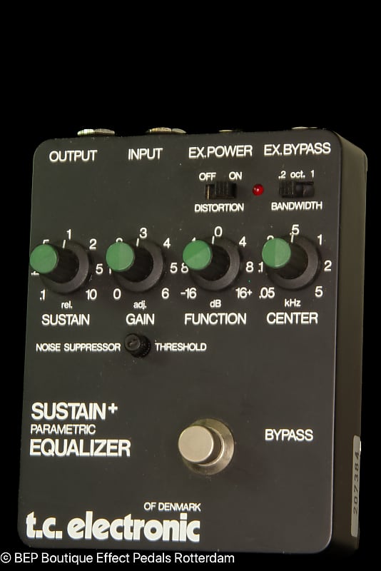 TC Electronic Sustain + Parametric Equalizer s/n 207384, 90's made in  Denmark | Reverb UK