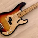 1958 Fender Precision Bass Vintage Gold Guard Sunburst, Riggio Finish w/ Tweed Case