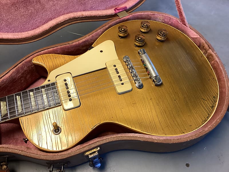1952 Gibson Les Paul Goldtop  w/Bottom Wrap Tailpiece image 1