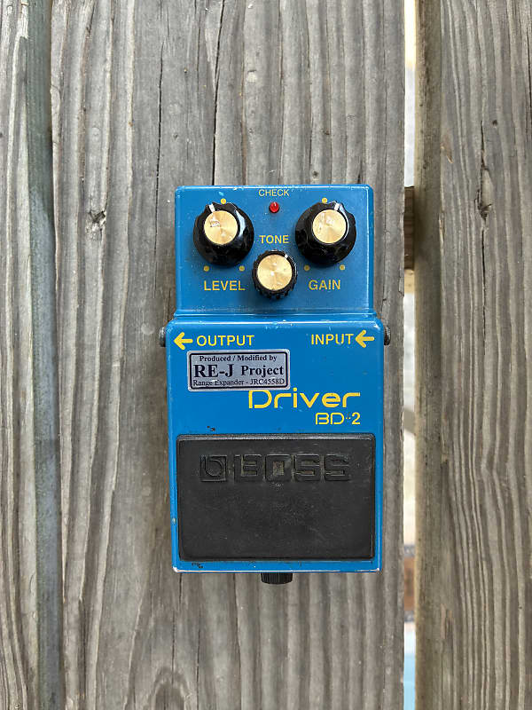 Analogman Boss BD-2 Blues Driver with Mod 2010s - Blue