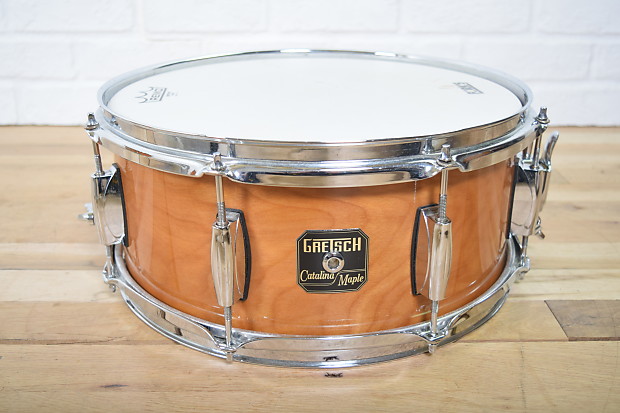 Gretsch Catalina maple 14x6 snare drum Excellent used drums for sale