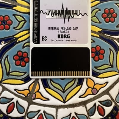 Korg Wavestation Pre Load Data Card III WPC-00P III