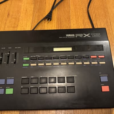 Yamaha RX15 Digital Rhythm Programmer 1980s - Black