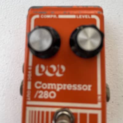 DOD Digitech 280 Compressor Original 80’s Rare Vintage Guitar Effect Pedal image 3