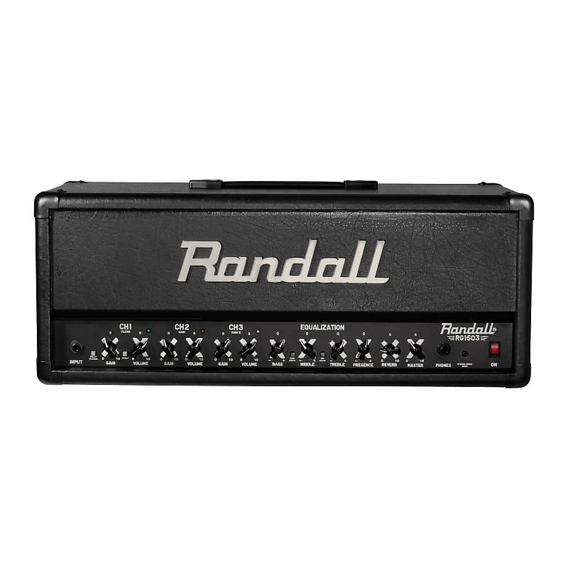 Randall RG1503H 3 Channel 150 Watt Solid State Guitar Head image 1