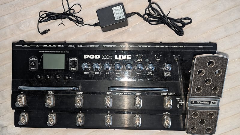 Line 6 POD X3 Multi-Effect and Amp Modeler | Reverb Canada