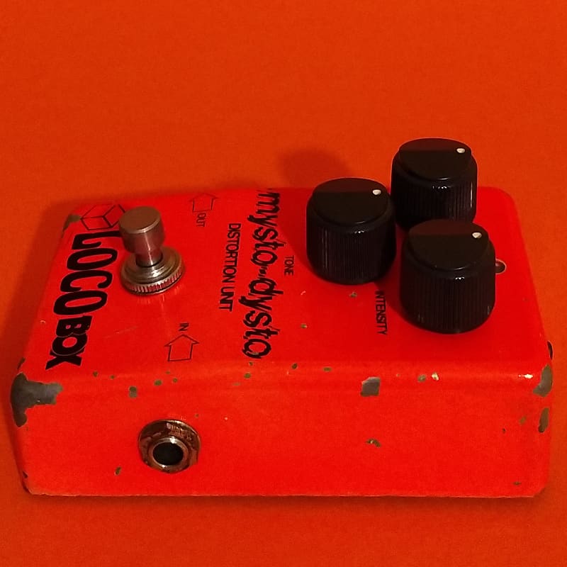 LOCOBOX mysto-dysto ディストーション ジャパンビンテージ Loco Box Locobox Mysto-Dysto vintage overdrive distortion