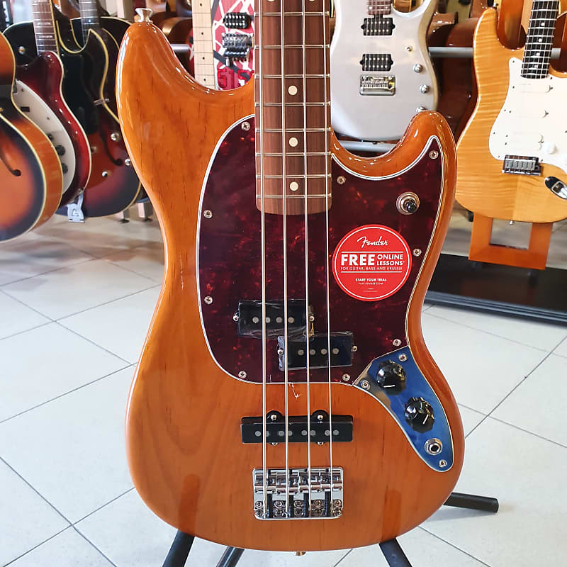 FENDER Player Mustang Bass PJ Aged Natural