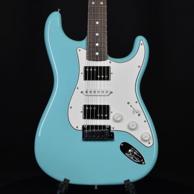 Fender Custom Late '60s Stratocaster Aged Daphne Blue Masterbuilt Dennis Galuszka Brazilian 2021 R106762 image 1