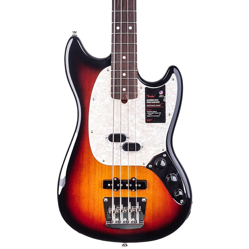 Fender Made in USA - AMERICAN PERFORMER MUSTANG® BASS - 8.2 pounds -  US23052545